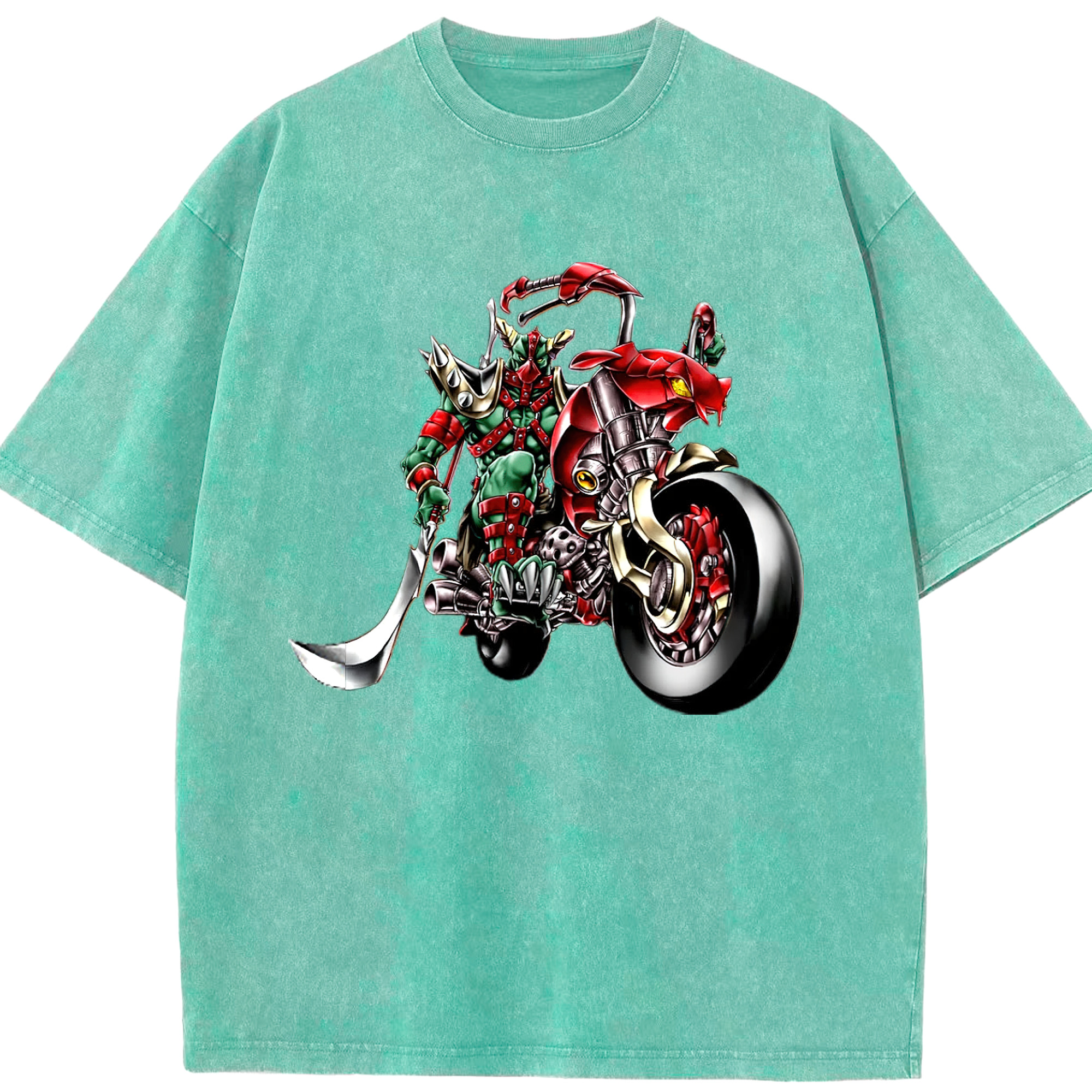 （画像用） 遊☆戯☆王 Yu-Gi-Oh! 綿100% ヴィンテージ風 半袖Tシャツ（フロントプリント）